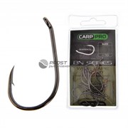Крючки Carp Pro Black Nickel Wide Gape Trophy №2
