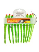 Поролоновая приманка 3D Ex Worm WLgr / 12см