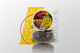Бойлы Ultrabaits насадоч. 14мм банка 100гр Кальмар осьминог