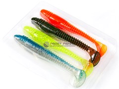 Виброхвосты съедобные LJ Pro Series TIOGA FAT 4.5in(11.40)/MIX1 4шт.