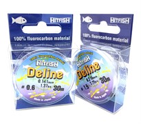 Леска Hitfish Deline Флюорокарбон 30м / 0,218мм / 3,25кг