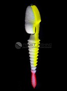 Поролоновая рыбка 3D осн. двойн. Stream WYellow Fluo / 12см