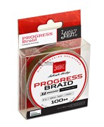 Шнур Lucky John Progress Green 100м / 0,203мм / 12,25кг