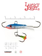 Балансир Lucky John CLASSIC 3 + тр. 30мм/цв 15H блистер