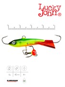 Балансир Lucky John CLASSIC 4 + тр. 40мм/цв26RT блистер
