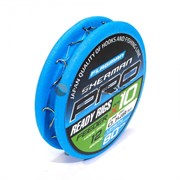 Готовые поводки Flagman Sherman Pro Ready Rigs Roach 0,128mm, #12, 80cm