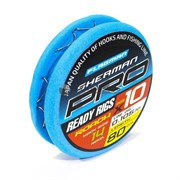 Готовые поводки Flagman SHERMAN PRO FEEDER READY RIG 0,105mm, #14, 80cm