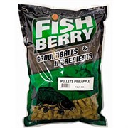 Пеллетс быстрорастворимый FISHBERRY ананас 8мм 1кг