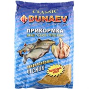 Прикормка Dunaev классика 0,9кг универсал. Чеснок