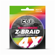 Шнур ZUB Z -BRAID MULTICOLOR 150m 0.14мм / 7.7кг