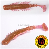 Виброхвосты съедобные LJ Pro Series BUGSY SHAD 2.8in(07.20)/S14 7шт