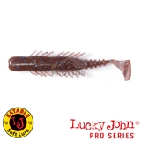 Виброхвосты съедобные LJ Pro Series BUGSY SHAD 2.8in(07.20)/S19 7шт.