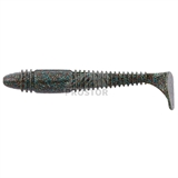 Виброхвосты съедобные LJ Pro Series TIOGA FAT 3.9in(10.00)/F08 5шт.