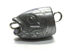 Груз-голова рыбки разборная 20гр (уп.3шт.)