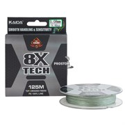 Плетеный шнур Kaida 8X Tеch 0,12мм / 5.30кг / 125м