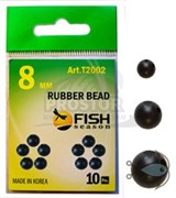 Силиконовые бусины FISH Season RUBBER BEAD 4мм