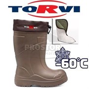Сапоги TORVI ЭВА -60С 7-слойн.вкл чёрн,олив р.46