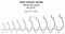 Крючок офсет.FishSeason Wide Range Worm бол.ушко №2/0 / 4шт/ 3315-0042F - фото 20709