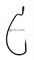 Крючок офсет.FishSeason Magna Super Lock Worm №8/0 / 5шт/-0029F