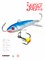 Балансир Lucky John CLASSIC 5 + тр. 50мм / цв 15H блистер - фото 21091