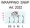 Застёжка безузловая FishSeason Wrapping Snap №M (6шт) - фото 8829